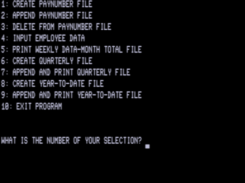 Screen shot